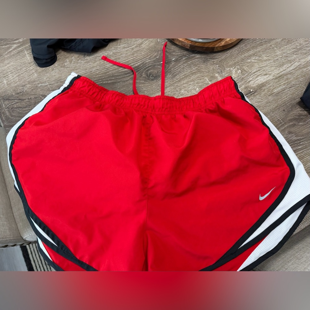 Nike Bright Red Dri Fit Shorts